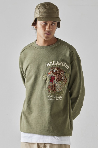 Sudadera Maha Tiger Olive