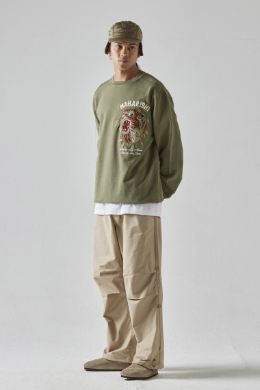 Sudadera Maha Tiger Olive