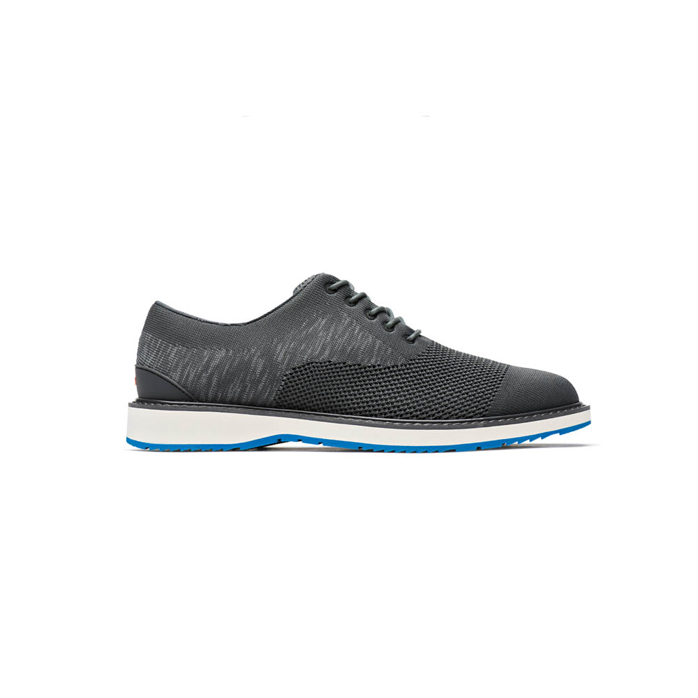 Zapatillas Barry Oxford gris suela azul Swims | ILikeToBuy | Tienda ...